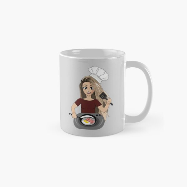 valkyrae making bacon and eggs for breakfast and have fun,amigops Classic Mug RB1510 product Offical Valkyrae Merch