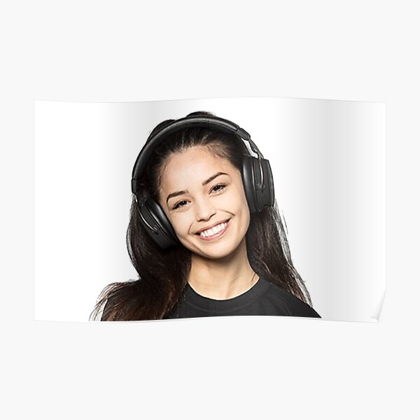 Valkyrae Smiling Poster RB1510 product Offical Valkyrae Merch