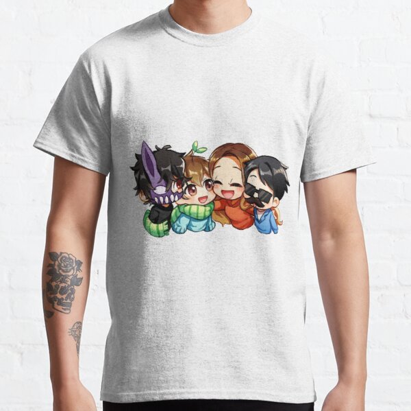 corpse, sykkuno, valkyrae, and disguised toast  Classic T-Shirt RB1510 product Offical Valkyrae Merch