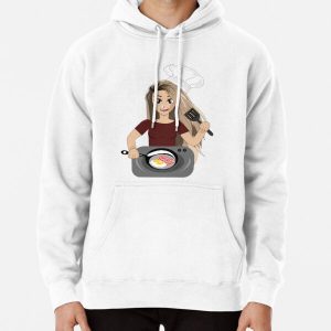 valkyrae making bacon and eggs for breakfast and have fun,amigops Pullover Hoodie RB1510 product Offical Valkyrae Merch