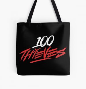 Valkyrae 100 thieves All Over Print Tote Bag RB1510 product Offical Valkyrae Merch