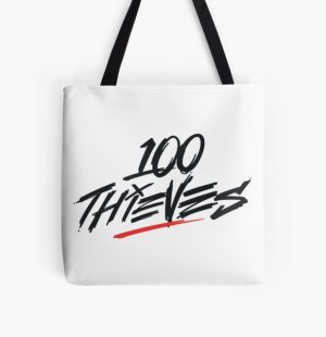Valkyrae 100 thieves All Over Print Tote Bag RB1510 product Offical Valkyrae Merch