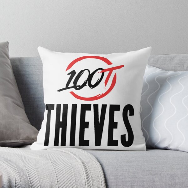 Valkyrae 100 thieves Throw Pillow RB1510 product Offical Valkyrae Merch