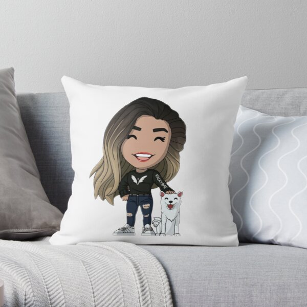Valkyrae Throw Pillow RB1510 product Offical Valkyrae Merch