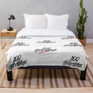 Valkyrae 100 thieves Throw Blanket RB1510 product Offical Valkyrae Merch