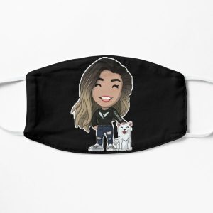 Valkyrae shirt and sticker Flat Mask RB1510 product Offical Valkyrae Merch