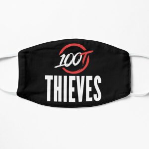 Valkyrae 100 thieves Flat Mask RB1510 product Offical Valkyrae Merch